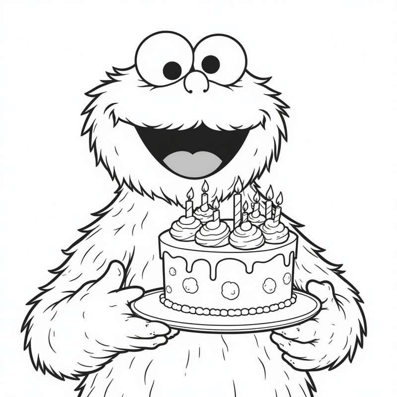 Holding a cake