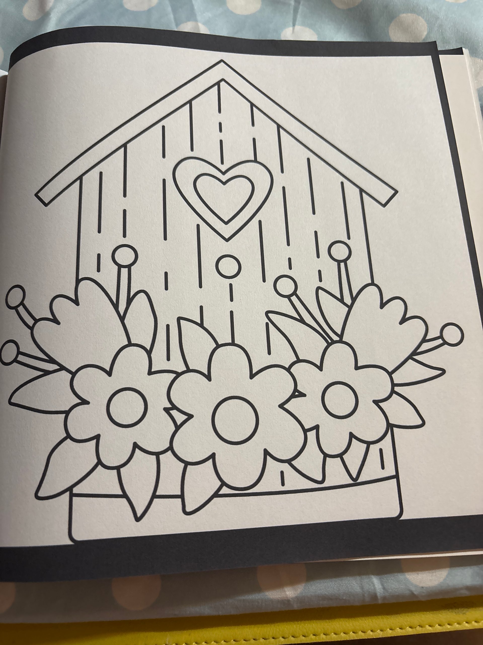 Family enjoying summer picnic coloring page