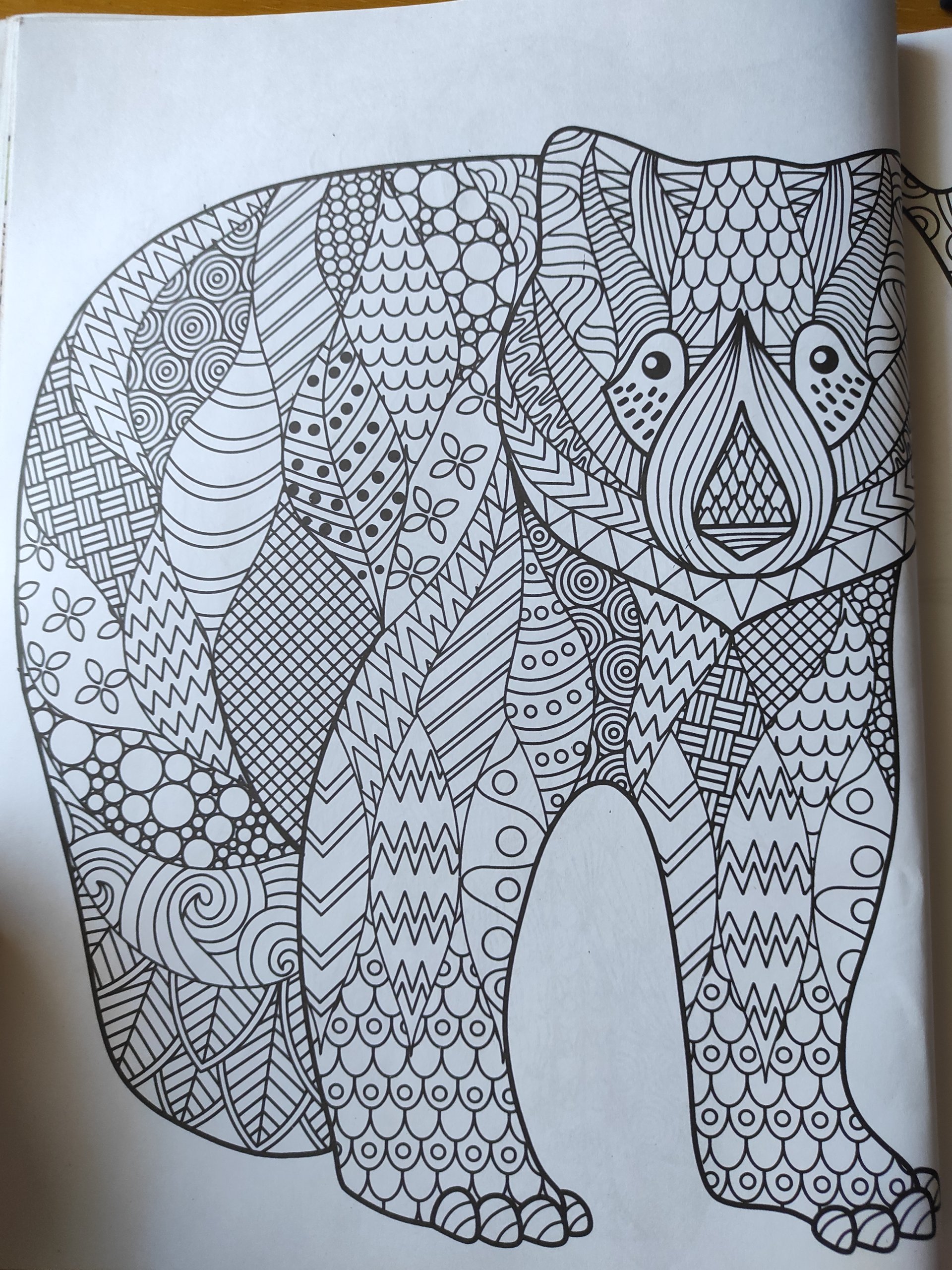 Detailed illustration of shades in an artistic design