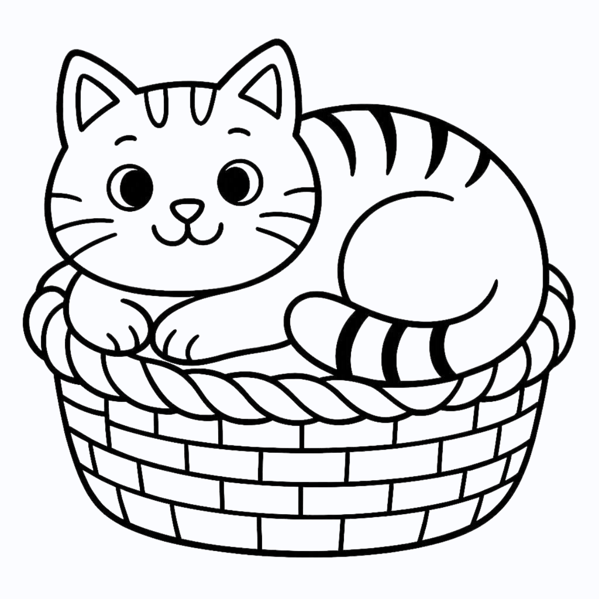 AI artwork displaying a sunset coloring page with warm hues