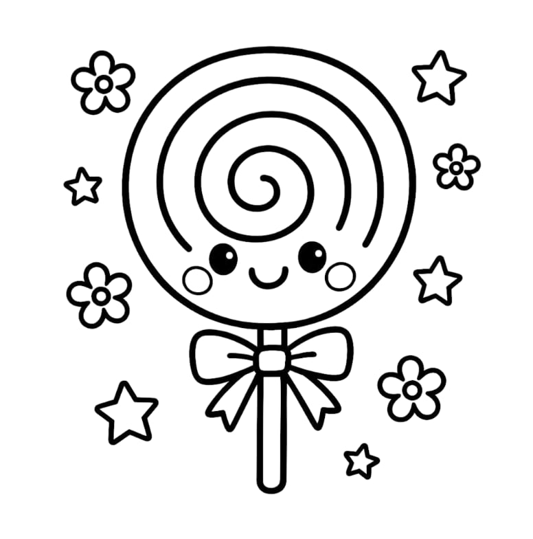 AI generated rainbow coloring page with intricate patterns