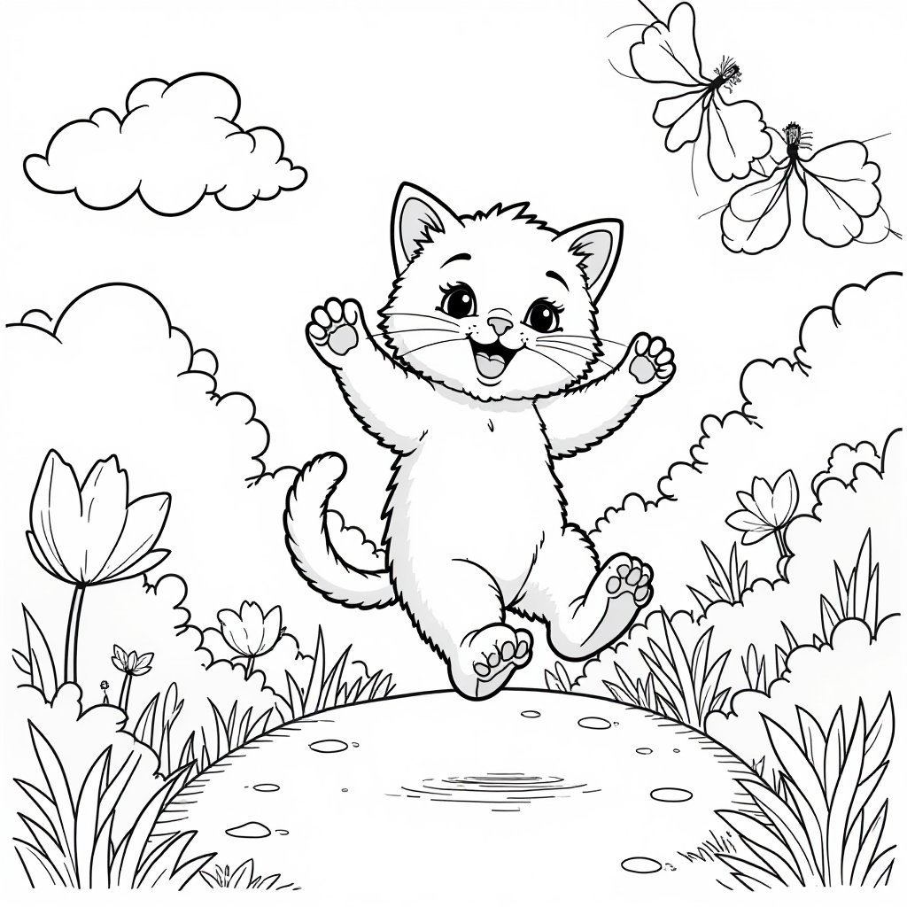 Creative marker-themed coloring page for adults