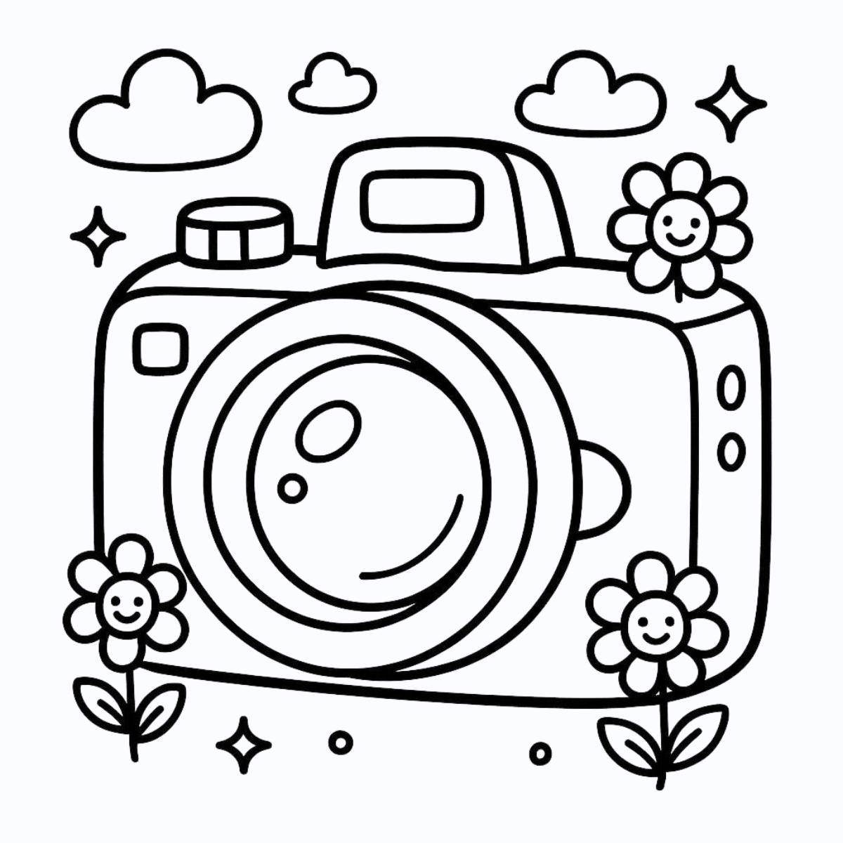 Warm mug of cocoa coloring page for winter vibes