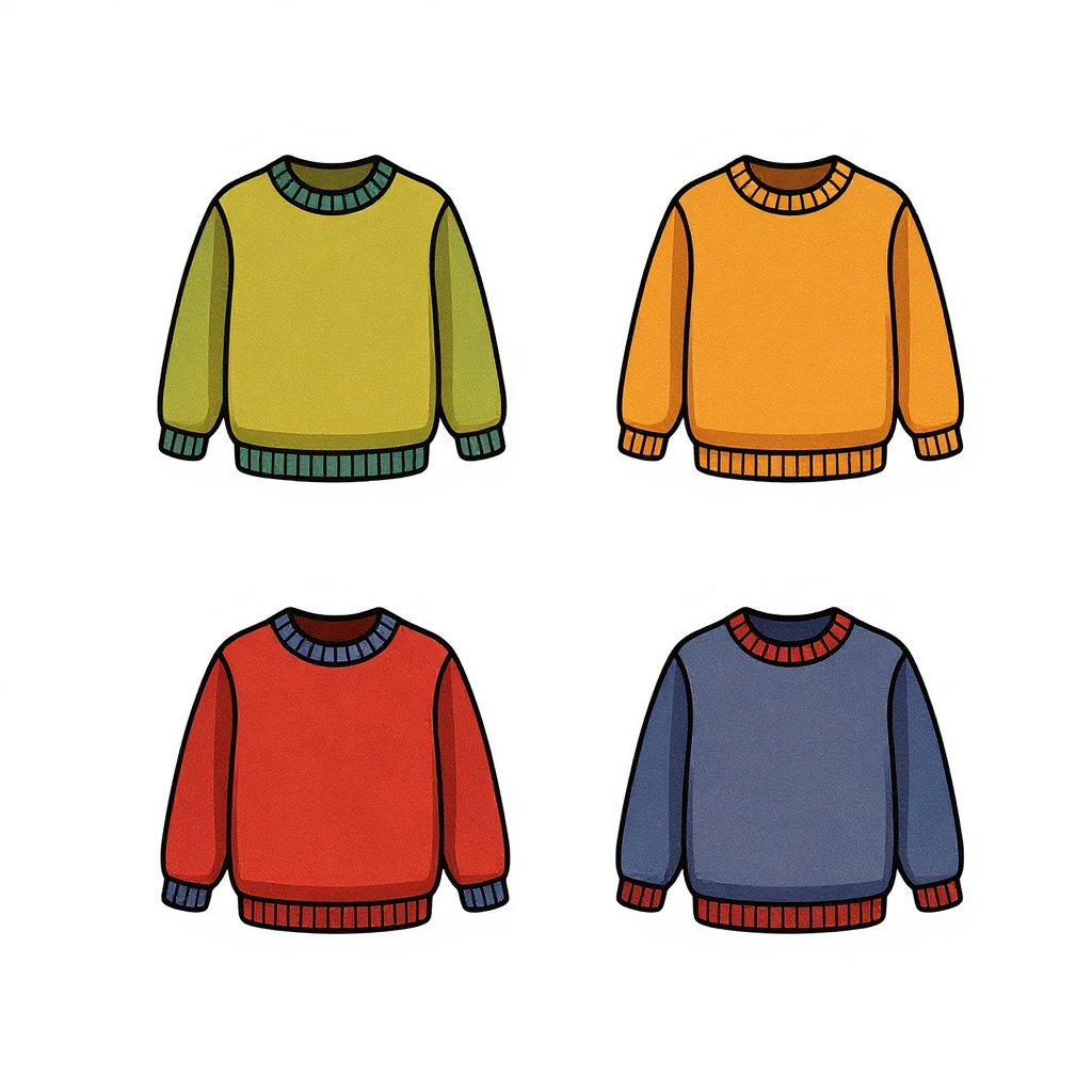 Whimsical abstract patterns coloring sheet