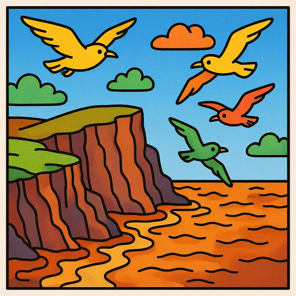 colorful animal-themed printable coloring page for kids