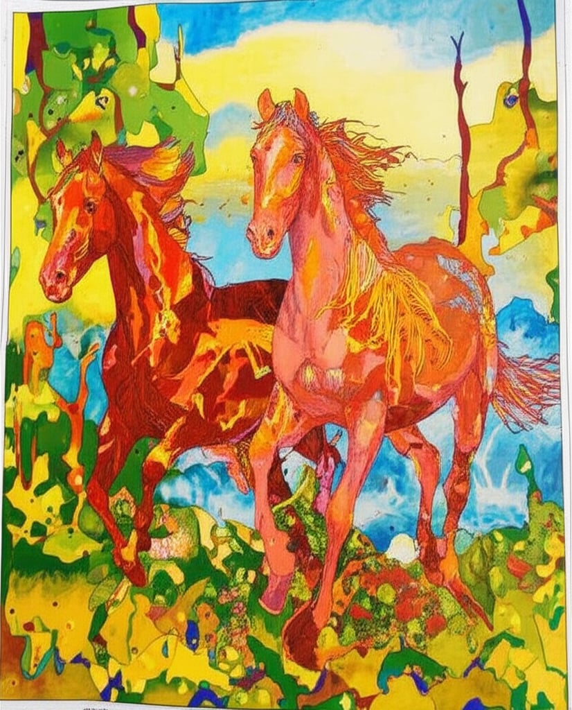 Fun cartoon character coloring page with vivid shades