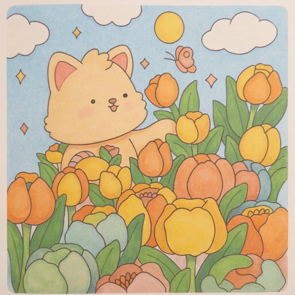 Soft pastel abstract patterns for coloring