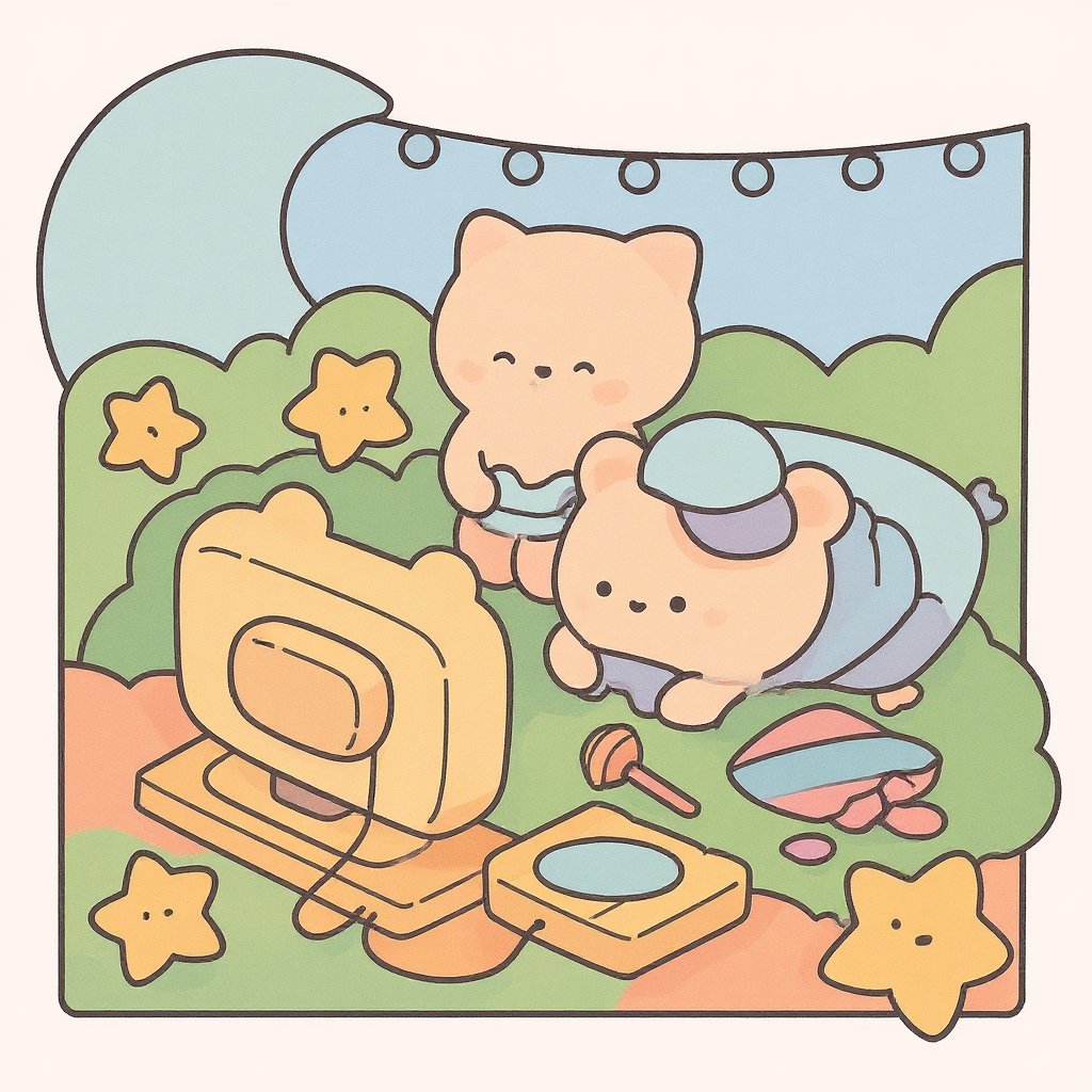 Colorful unicorn galloping through a fantastical realm