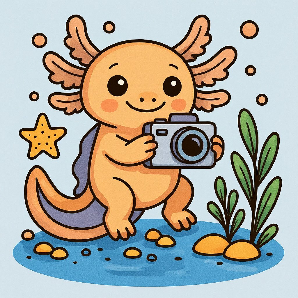 Fun and cute characters coloring page for adults