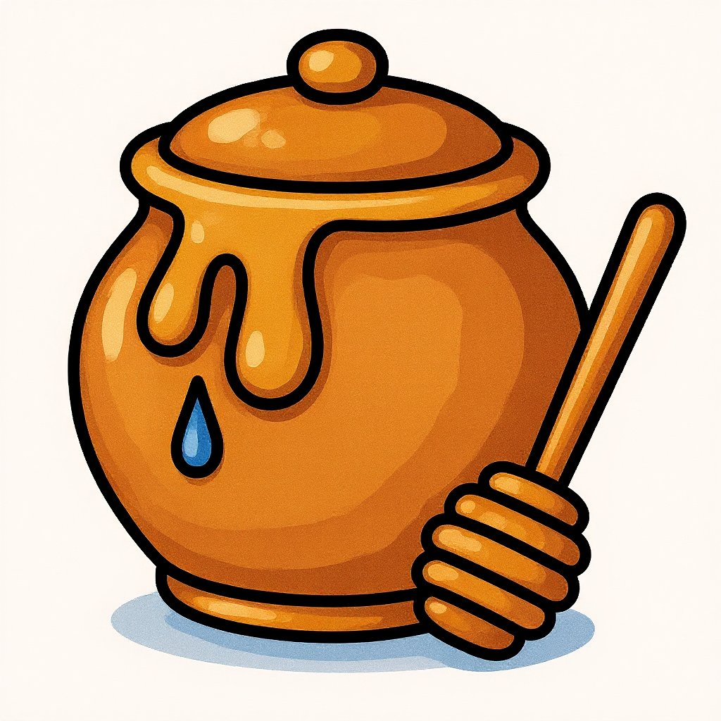 Cute cartoon pot with plants coloring page