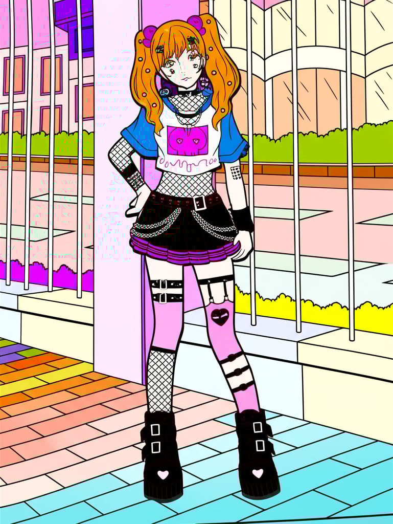 Intricate mandala design in a cool coloring page format