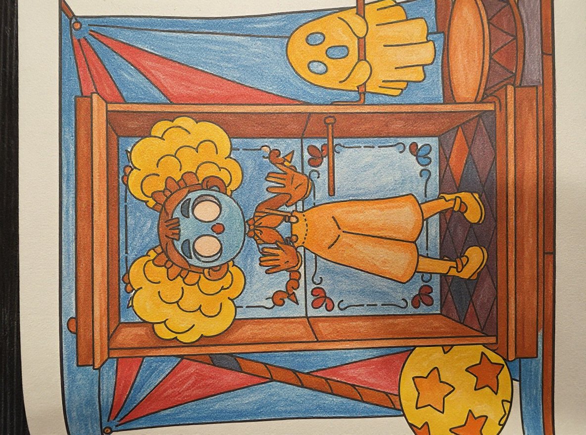 Tranquil mandala coloring page with a positive vibe