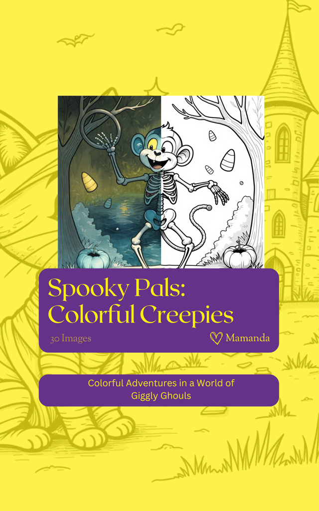 Spooky Pals: Colorful Creepies: Adventures in a World of Giggly Ghouls