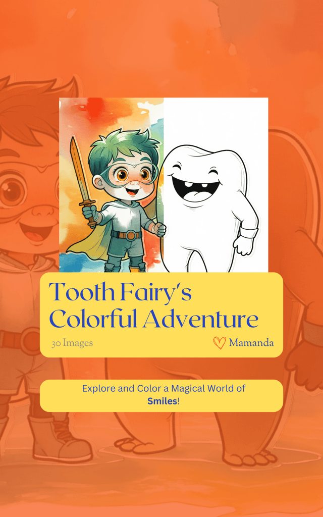 Tooth Fairy's Colorful Adventure: Explore a Magical World of Smiles!