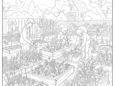 Free Earth Day Coloring Pages – free printable coloring page