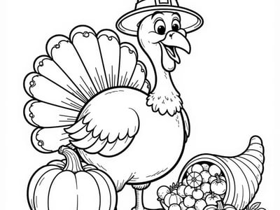 Free Thanksgiving Coloring Pages – free printable coloring page