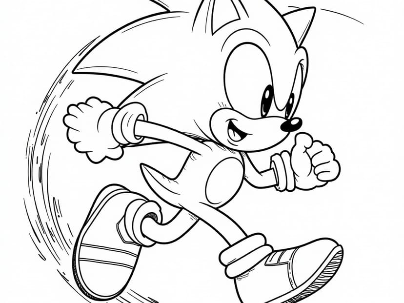 Sonic's World: Fun Coloring Pages for All Ages