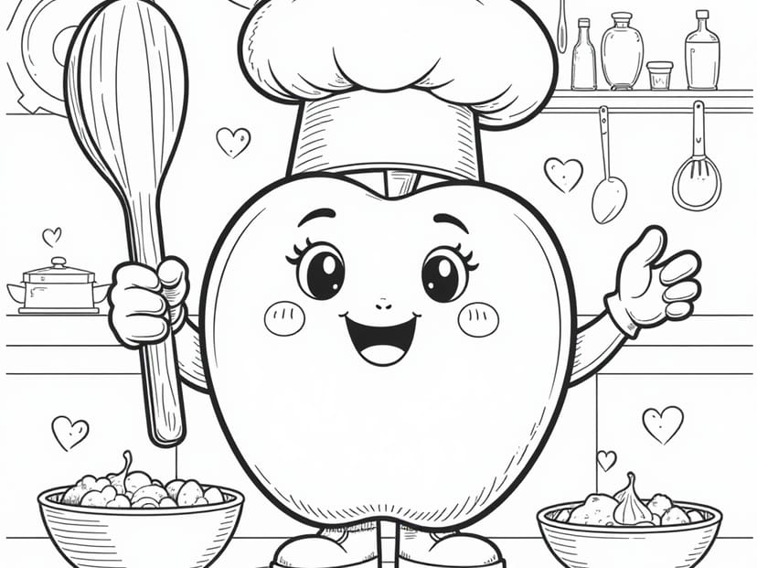 Free Fruit Coloring Pages – free printable coloring page