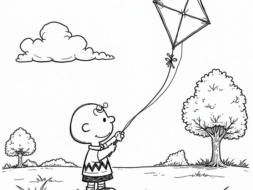 Free Charlie Brown Coloring Pages – free printable coloring page