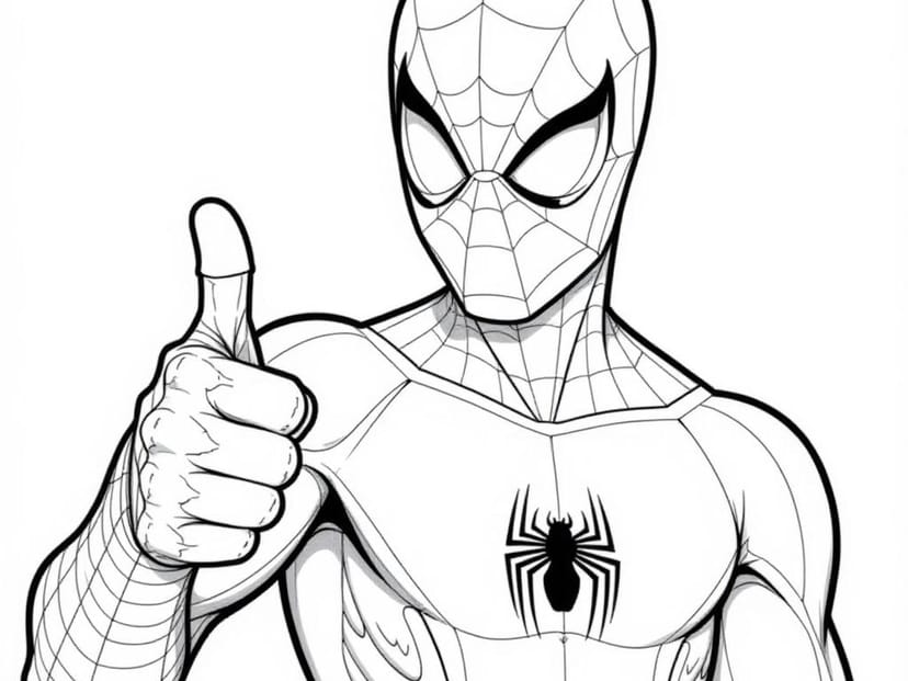 19 Free Prompts To Create The Best Spiderman Coloring Pages