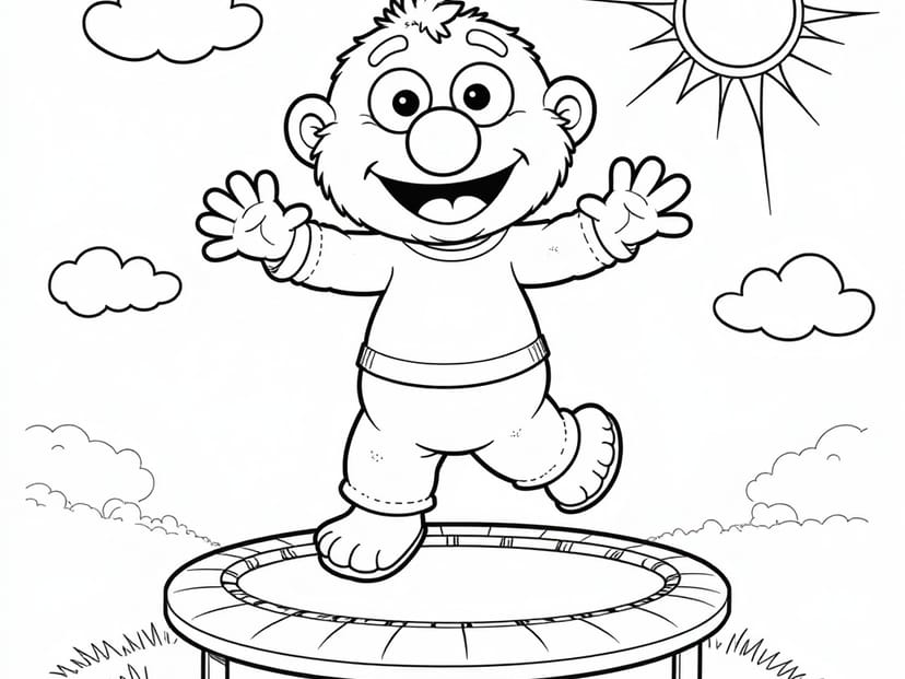 Free Muppet Babies Coloring Pages – free printable coloring page