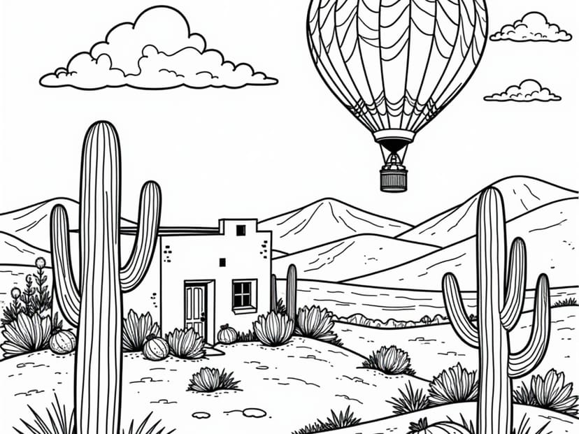 Free New Mexico Coloring Pages – free printable coloring page