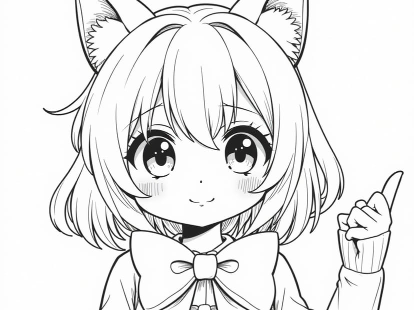 Color Your World with Kuromi Using These 4 Adorable Coloring Page Prompts