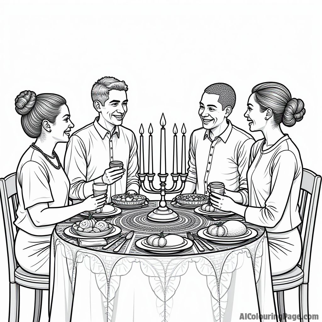 Free Kwanzaa Coloring Pages – free printable festivals and traditions coloring sheets