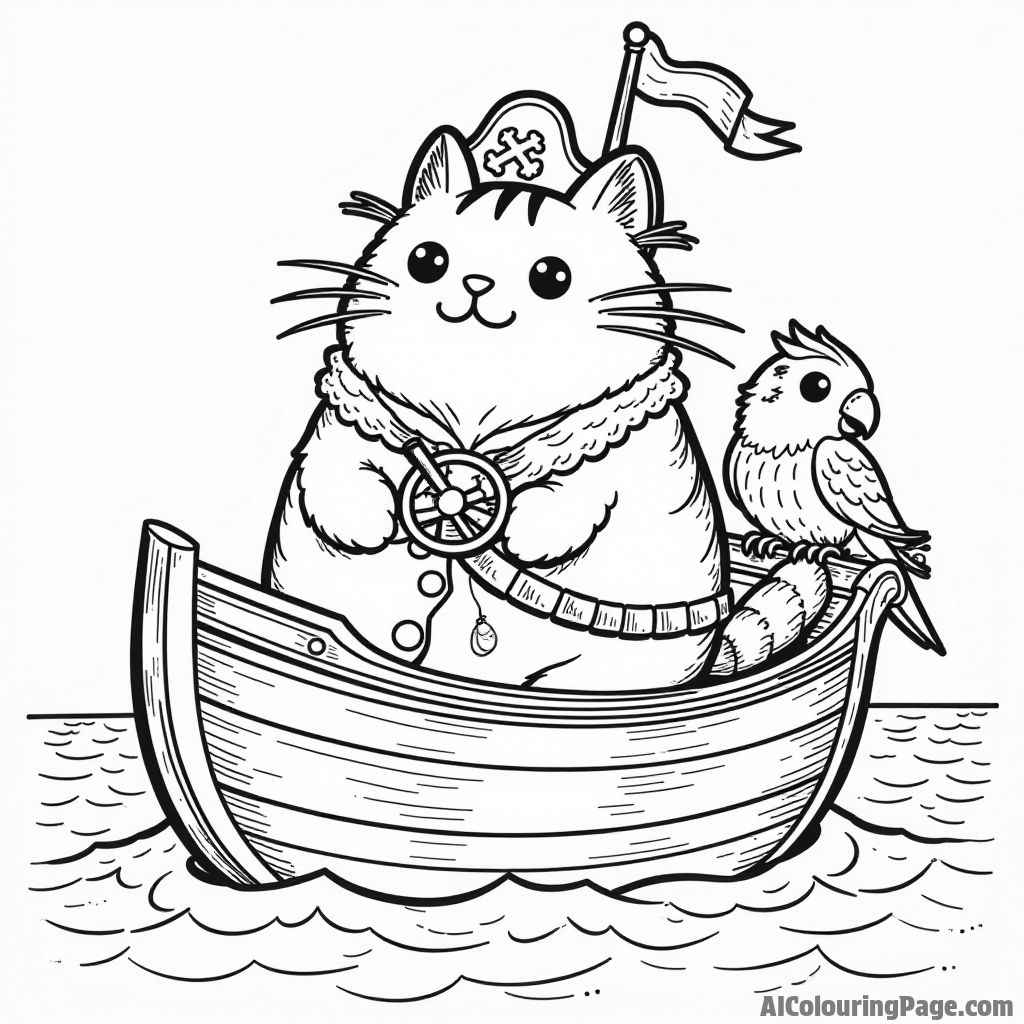 Free Pusheen Coloring Pages – free printable famous characters coloring pages