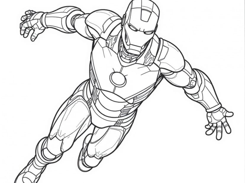 Color Your Favorite Avengers: Iron Man, Thor, and Hulk Adventures Await!