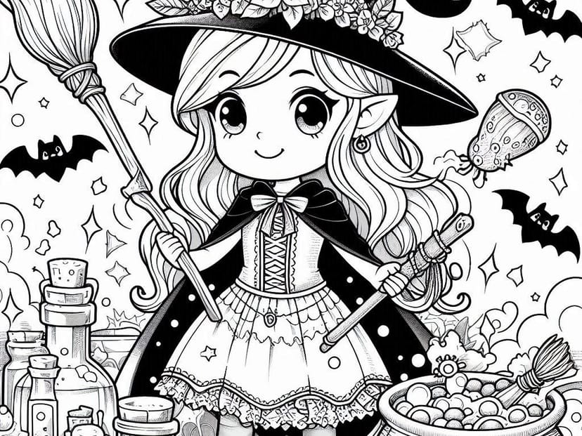 Creative Halloween Coloring Pages for a Spooky Good Time