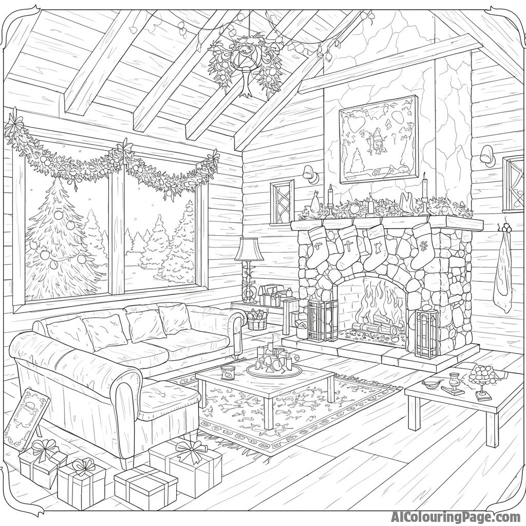 Free Holiday Coloring Pages – free printable seasonal coloring pages