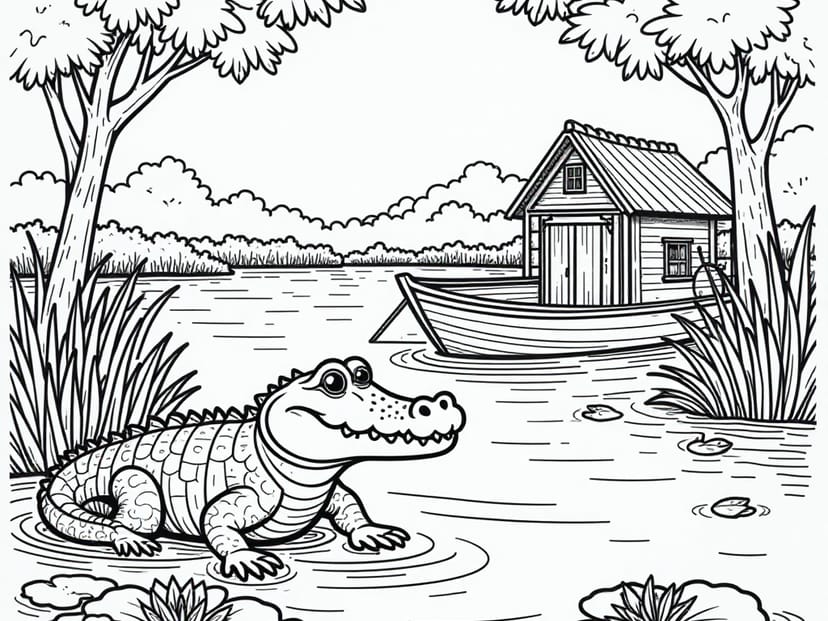 Free Louisiana Coloring Pages – free printable coloring page