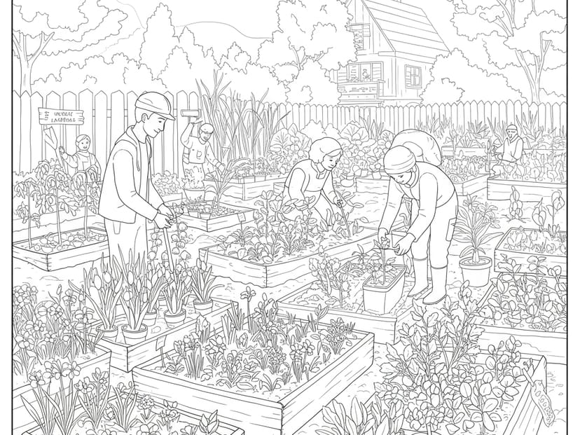 Free Earth Day Coloring Pages – free printable coloring page