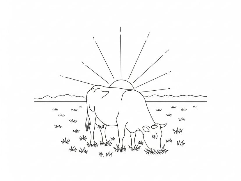 68 Cow Coloring Pages (100% Free) – free printable coloring page