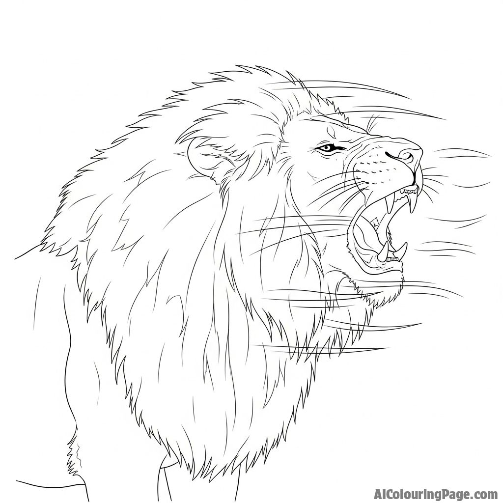 61 Free Lion Coloring Pages (Print & Download) – free printable animals coloring pages