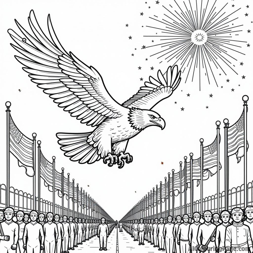 Free 4th of July Coloring Pages – free printable history and mythology coloring pages