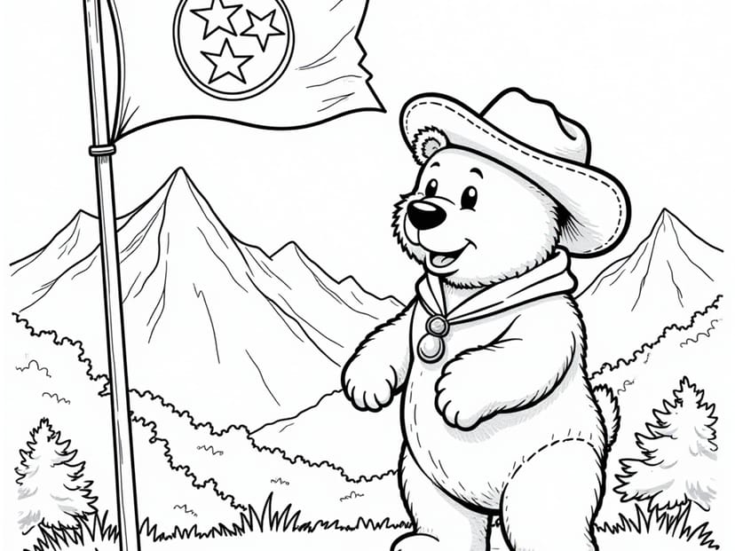 Free Tennessee Coloring Pages – free printable coloring page