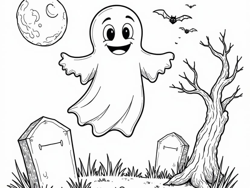 Free Halloween Coloring Pages – free printable coloring page