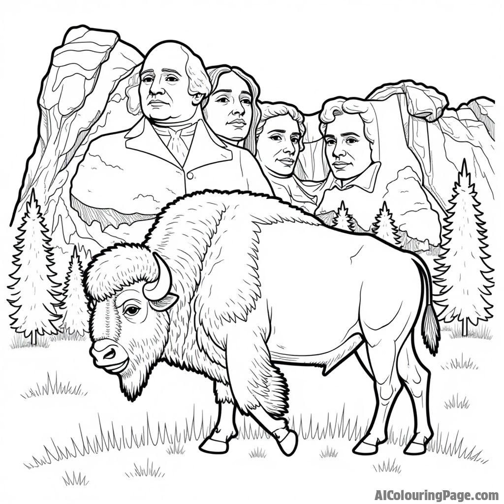 Free South Dakota Coloring Pages – free printable united states of america coloring pages