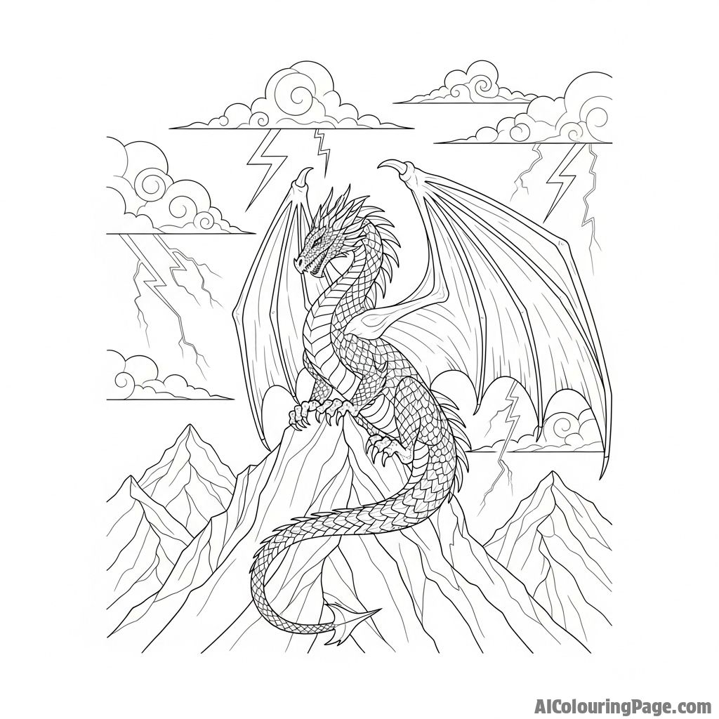 69 Free Dragon Coloring Pages for Print or Download – free printable animals coloring pages