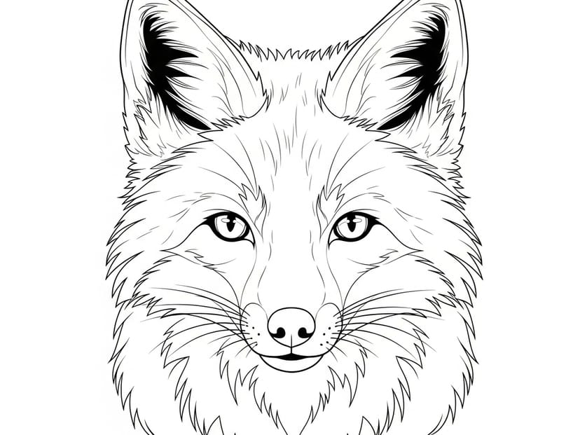 59 Free Fox Coloring Pages (Print & Download) – free printable coloring page