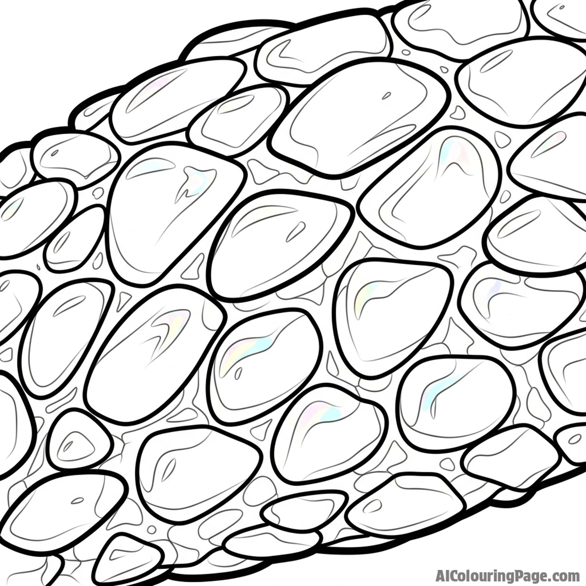 A close-up of a lizard's scales, shimmering with an iridescent quality