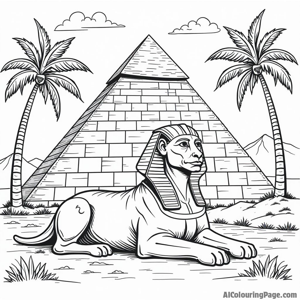 Free Ancient Egypt Coloring Pages – free printable history and mythology coloring pages