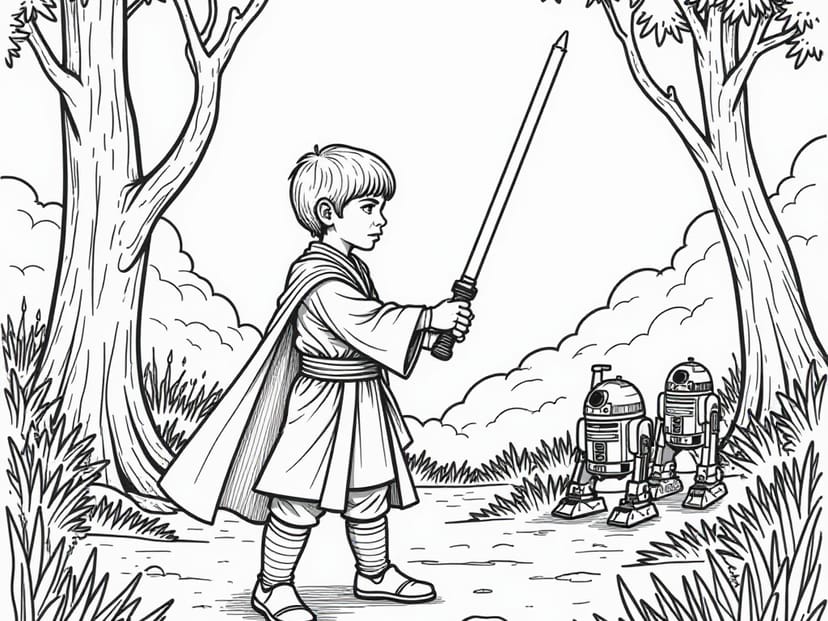 Free Star Wars Coloring Pages – free printable coloring page