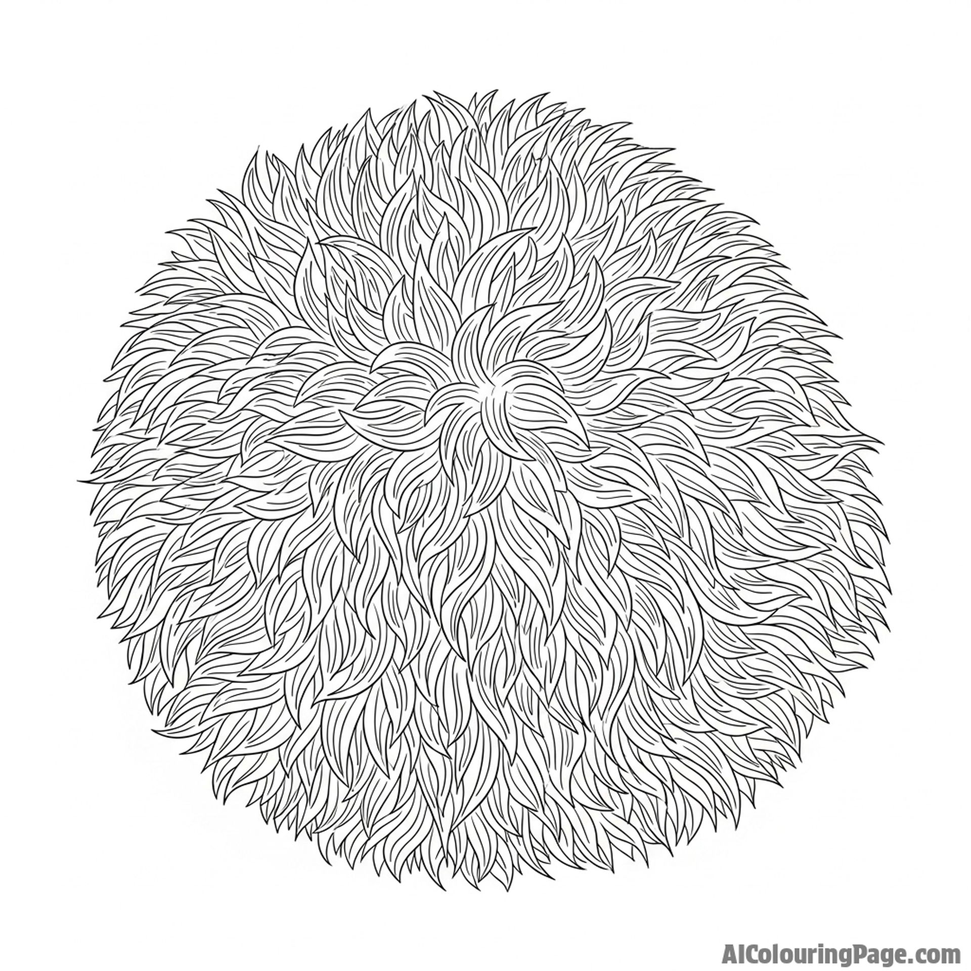 The intricate texture of a pig's coarse hair, macro photography.