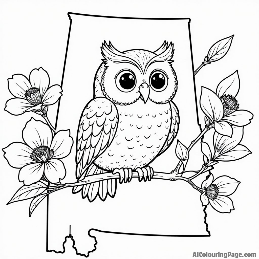 Free Alabama Coloring Pages – free printable united states of america coloring pages