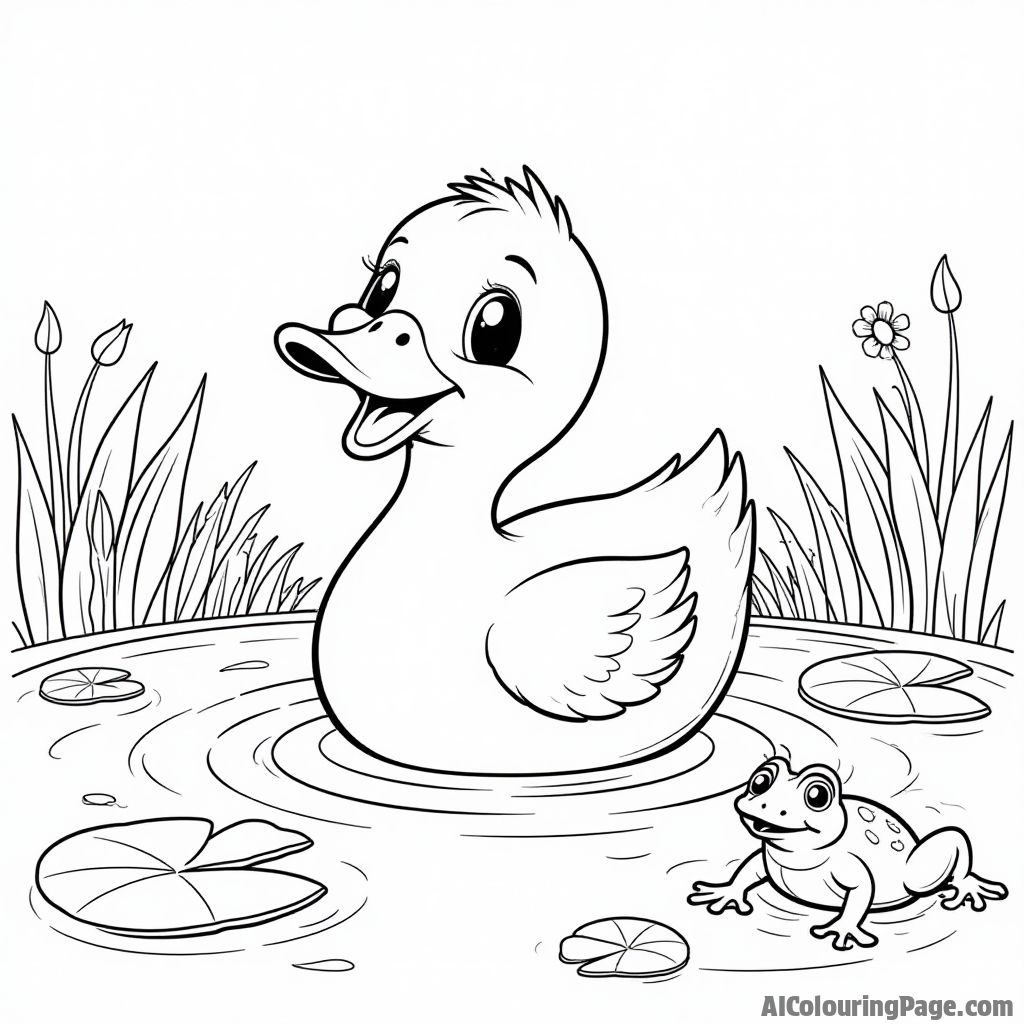 Free Duck Coloring Pages – free printable bird coloring pages