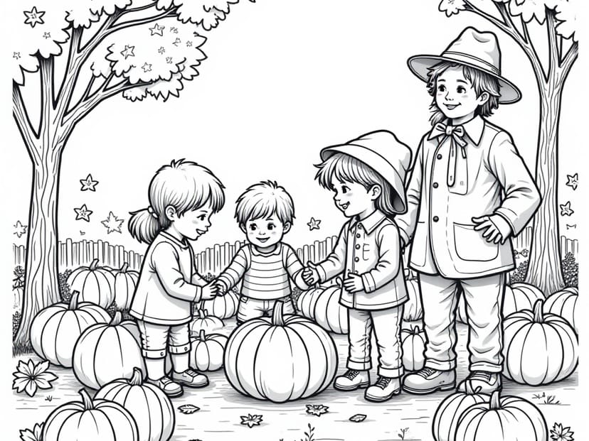 Free Fall Coloring Pages – free printable coloring page