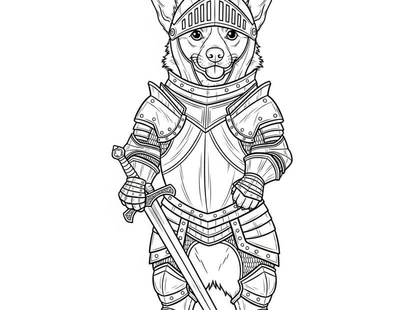 70 Free Corgi Coloring Pages (100% Free) – free printable coloring page